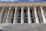 Columnas de la Facultad de Derecho de la Universidad Abogacía, Buenos Aires, Argentina.