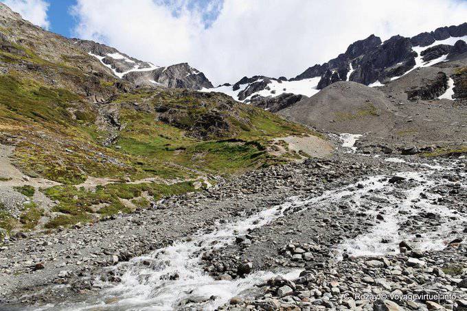 Fuego Montaña Glaciar Martial, Ushuaia - Argentina