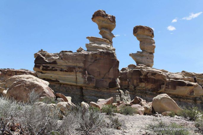 El submarino, Ischigualasto, Valle de la Luna - Argentina