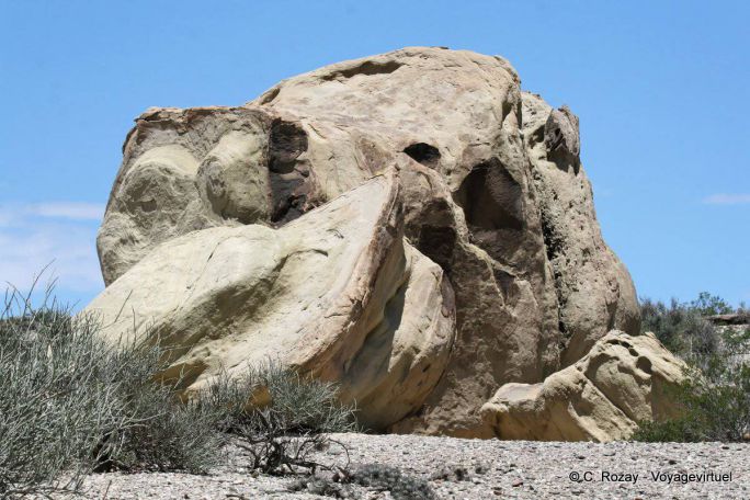 Extraña forma, Ischigualasto, Valle de la Luna - Argentina