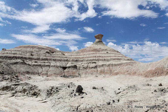 Formación, Ischigualasto, Valle de la Luna - Argentina