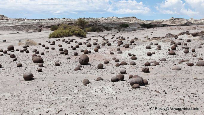 Cancha de Bochas, Ischigualasto, Valle de la Luna - Argentina