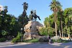 Estatua ecuestre del Libertador San Martín, Mendoza, Argentina.
