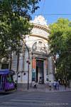 Edificio del Banco de la Plaza San Martín, Mendoza, Argentina.