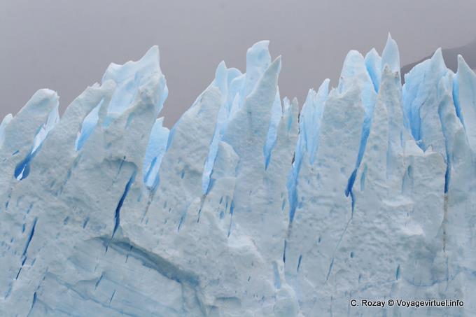Picos de hielo, Glaciar Perito Moreno, El Calafate - Argentina