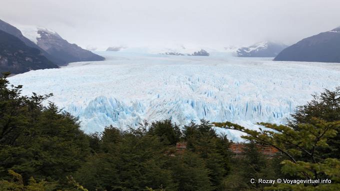 Vista panorámica del glaciar, Glaciar Perito Moreno, El Calafate - Argentina