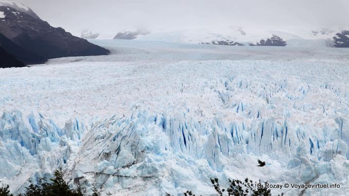 Parte norte de la península de Magallanes, Glaciar Perito Moreno, El Calafate - Argentina