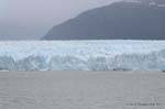 Una parte del frente del glaciar glaciar Perito Moreno, El Calafate, Argentina.