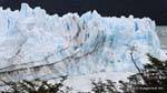 Área de fricción con la península de Magallanes, Glaciar Perito Moreno, El Calafate, Argentina.