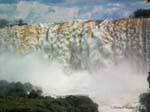 Rugido de los descubrimientos cae en el siglo XVI por Alvar Núñez Cabeza de Vaca, Puerto Iguazú, Argentina.