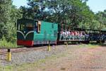 Tren turístico en el parque, Puerto Iguazu Cataratas, Argentina.