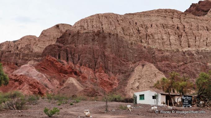 Cabaña queso comerciante (queso de cabra) Quebrada de las Conchas - Argentina