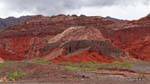 Color de la Reserva Natural Provincial, Quebrada de las Conchas, Argentina.
