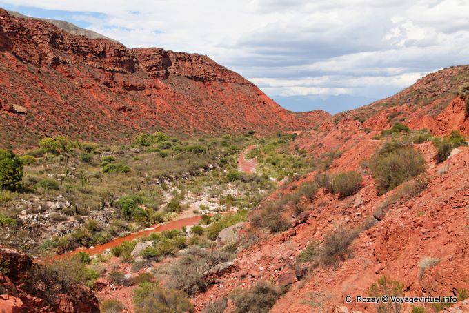 Valle profundo, Ruta 40 entre Villa Unión y Chilecito - Argentina