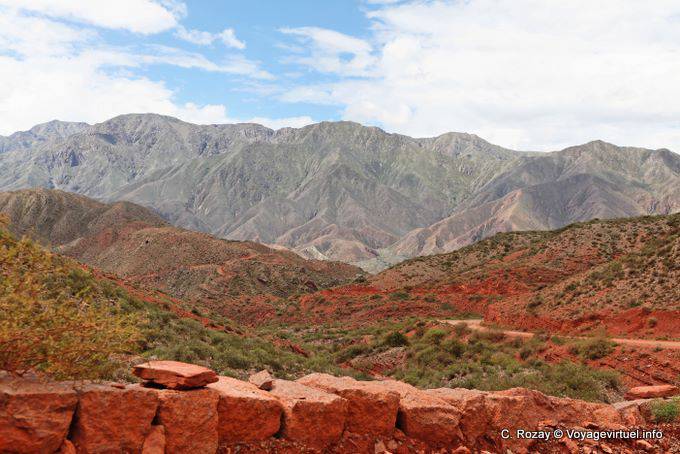 Ruta 40 entre Villa Unión y Chilecito, por la Cuesta de Miranda - Argentina