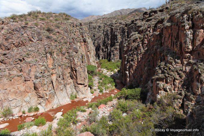 Gargantas, Cuesta de Miranda, Ruta 40 entre Villa Unión y Chilecito - Argentina