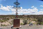 Panorama desde el santuario de la Difunta Correa, Vallecito, Provincia de San Juan, Argentina.
