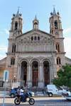 Frente Catedral, el Santuario de San Nicolás de Bari, La Rioja, Argentina.