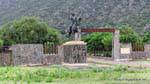Estatua ecuestre, San Antonio, Argentina.