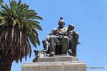Monumento a Sarmiento, Plaza 25 de Mayo, San Juan, Argentina.