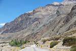 Zona verde, Polvaredas, Ruta 7 de Mendoza en Chile, Argentina.
