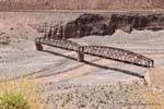 Iron Bridge Ferrocarril Trasandino a Uspallata, Ruta 7, Argentina.
