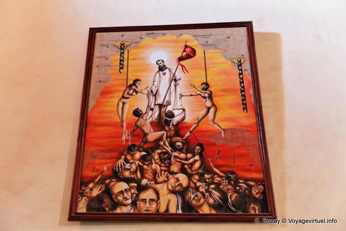 Tabla infernal Iglesia San Pedro Nolasco, Molinos - Argentina