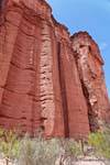 En las gargantas de Talampaya, Argentina.
