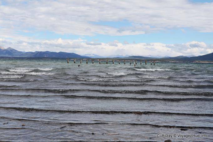 Acumulando en el lago, Lago Yehuin Ushuaia - Argentina