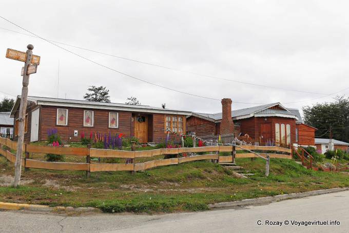 Casas de madera típicas, Ushuaia Tolhuin - Argentina