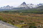 Vista desde el Cerro Bonete Valle de Tierra Mayor, Ushuaia, Argentina.