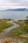 Boca del Río Valdez, Ushuaia Lago Fagnano, Argentina.