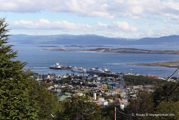 Panorama del puerto, Ushuaia - Argentina