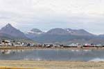 Reflejo de las montañas, Ushuaia, Argentina.