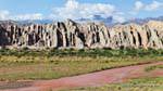 Laminado las Flechas quebrada Valles Calchaquíes, Ruta 40, Argentina.