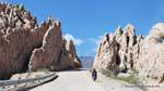 El Corte Ventisquero, Quebrada de las Flechas Valles Calchaquíes, Ruta 40, Argentina.
