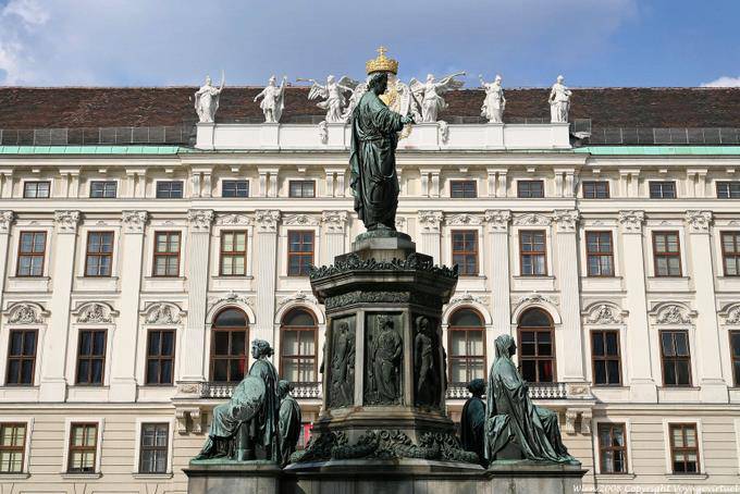 Hofburg, el emperador Francisco I de Austria - Viena - Austria