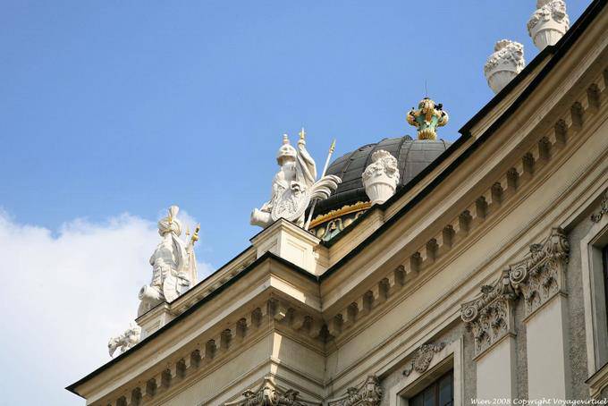 Hofburg, techo - Viena - Austria