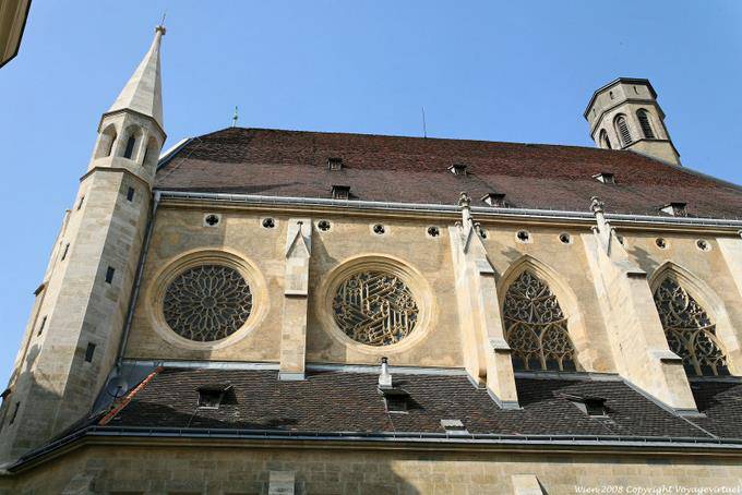 Minoritenkirche, otro punto de vista - Viena - Austria