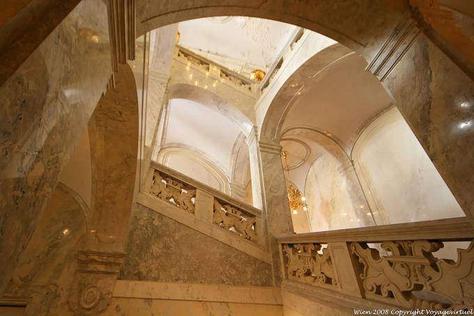 Sissi Museo, mármol escaleras jaula - Viena - Austria