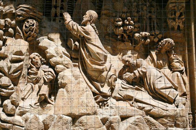 Stefansdom, Escultura en el detalle de vuelta - Viena - Austria