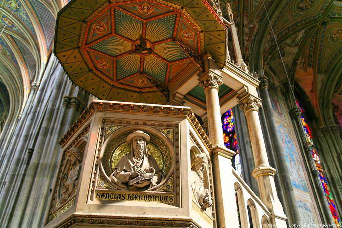 Iglesia Votiva, Púlpito, Púlpito - Viena - Austria