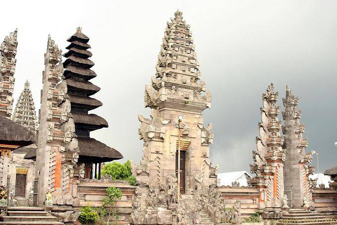 Entrada al templo Ulun Danu Batur - Bali