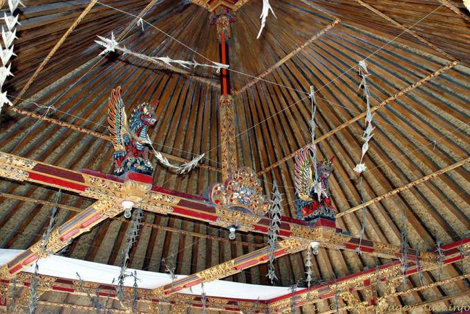 Techo del templo, Pura Ulun Danu Batur - Bali