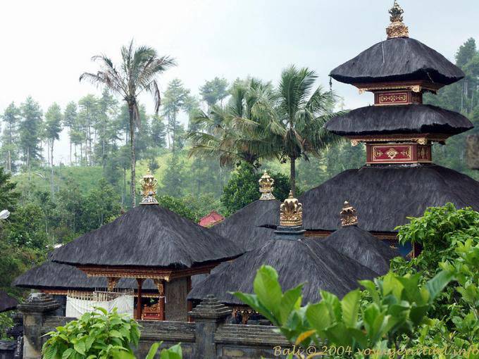 Tejados de Pura Besakih - Bali