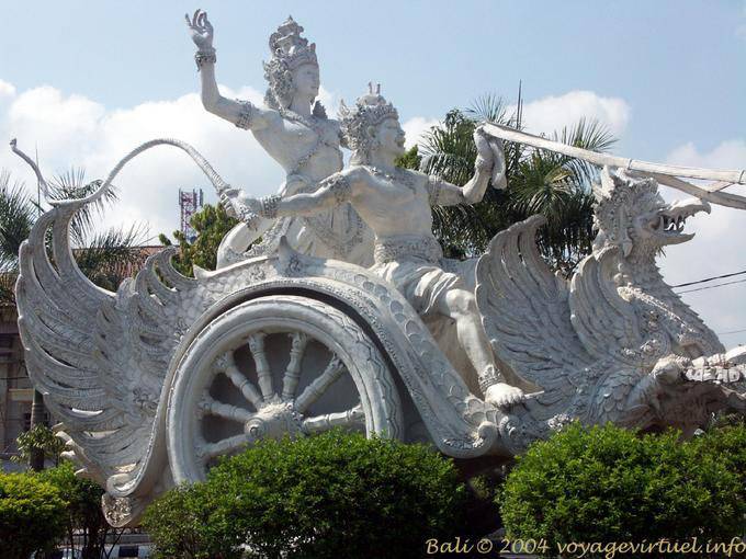 Gianyar carro de los dioses - Bali