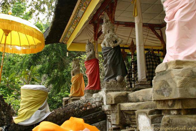 Estatuas envueltos, Gunung Kawi - Bali