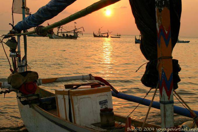Puesta de sol, Jimbaran - Bali
