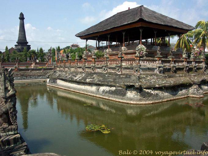 Panorama del palacio real de Klungkung - Bali