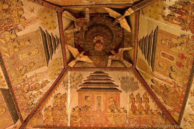 Techo pintado Klungkung Royal Palace - Bali